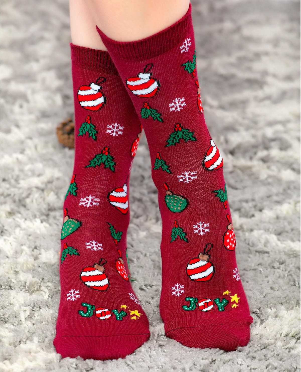 Pine Tree with Decorations Sock | The UniSocks | Be Different