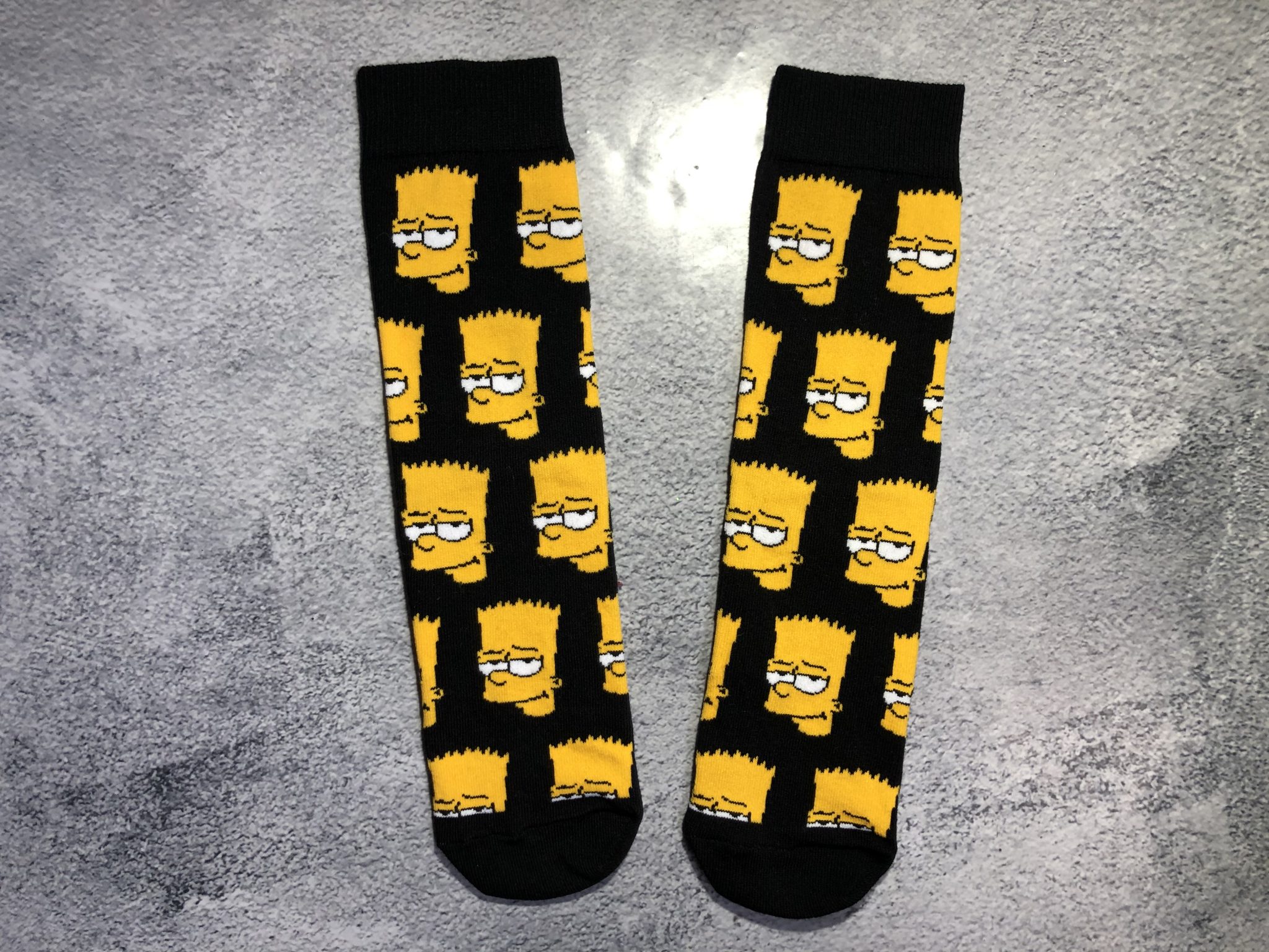 Bart Simpson Black Sock | The UniSocks | Be Different