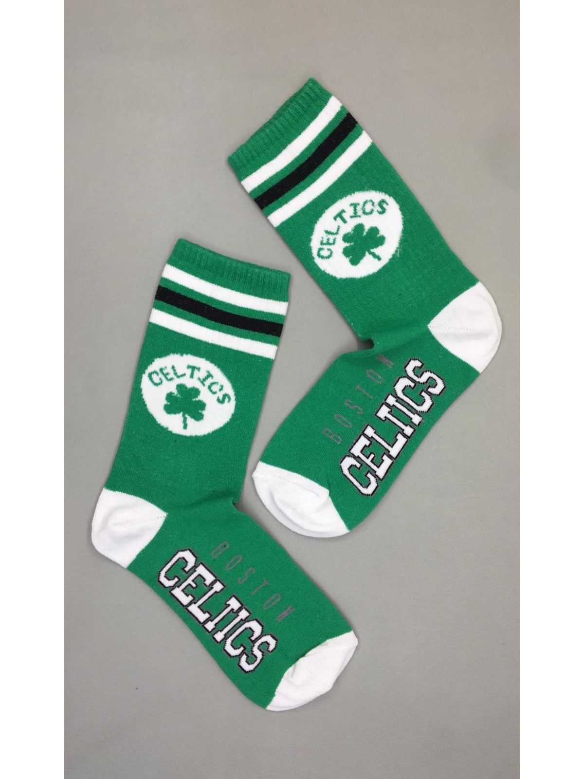 Green Celtics Socks