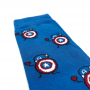Blue Captain America Socks