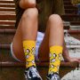 Yellow Penguin Socks